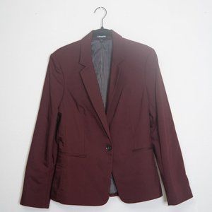 Burgundy Express Blazer